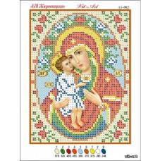Икона для вышивки бисером "Божия матерь Жировицкая" (Схема или набор)